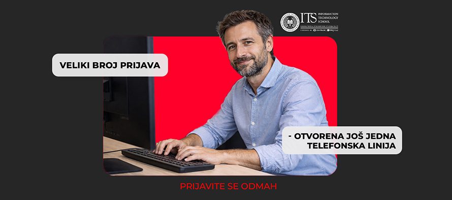 “SkillShift” – program prekvalifikacije i dokvalifikacije za IT na ITS-u uz subvenciju od 1.000 evra – otvorena nova telefonska linija zbog velikog interesovanja